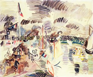 Caudebec, c.1913 (gouache sobre papel)