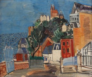 Côte Basse, c.1924 (óleo sobre lienzo) de Raoul Dufy