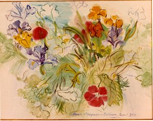 Flores de Arizona para Emilia, siglo XX (dibujo)