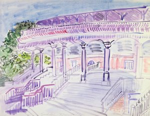 Goodwood, c.1930 (acuarela sobre papel) de Raoul Dufy