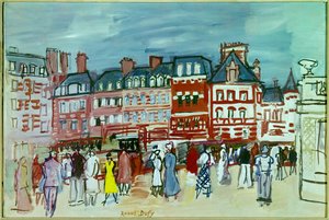 Casas En Trouville de Raoul Dufy