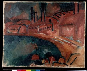 La Tuilerie saint Henri o la fábrica Paisaje industrial de Raoul Dufy
