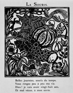 El ratón - en "Le Bestiaire ou cortège d
