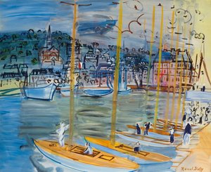 La cuenca de Deauville de Raoul Dufy