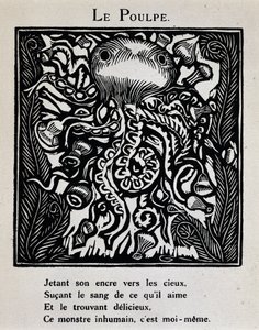 Le octopus - en "Le Bestiaire ou cortege d