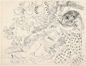 Modelo persa de Raoul Dufy