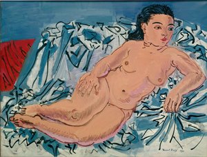 Mujer desnuda (óleo sobre lienzo