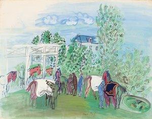 Paddock de Raoul Dufy