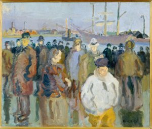 Muelle de Ruán de Raoul Dufy