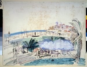 Ferrocarril Has Antibes de Raoul Dufy