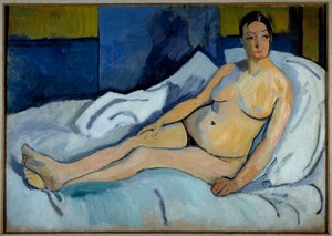 Desnudo reclinado de Raoul Dufy