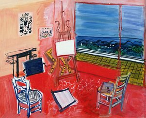 Estudio en Vence (óleo sobre lienzo)