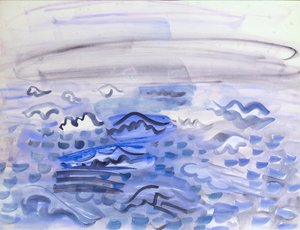 Estudio de las ondas de Raoul Dufy