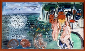 La bahía de Sainte-Adresse (Sainte-Adresse), siglo XX (óleo sobre lienzo)