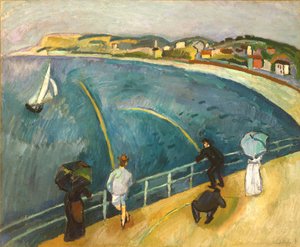 La playa de Sainte-Adresse de Raoul Dufy