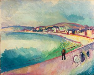 La playa de Sainte-Adresse de Raoul Dufy