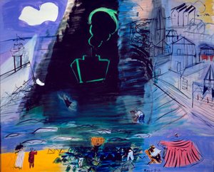La carga negra, siglo XX (óleo sobre lienzo)
