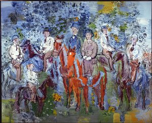 Los jinetes del bosque o la familia Kessler a caballo