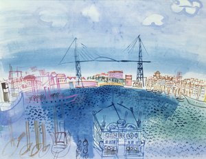 El Puerto Viejo de Marsella de Raoul Dufy