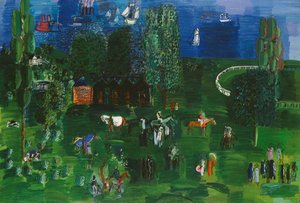 El Paddock; El Paddock de Raoul Dufy