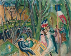 El baile popular; Le Bal Populaire de Raoul Dufy