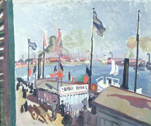 El puerto de Le Havre de Raoul Dufy