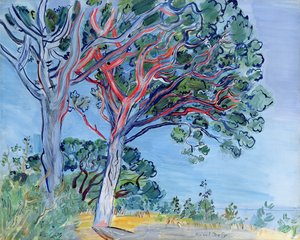 El pino rojo de Raoul Dufy