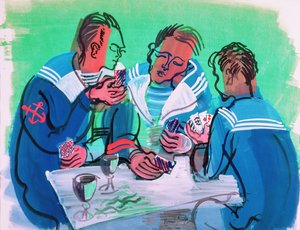 Los tres marineros de Raoul Dufy