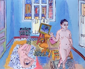 Los dos modelos de Raoul Dufy