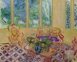 El jardín de invierno de Vernet-les-Bains de Raoul Dufy