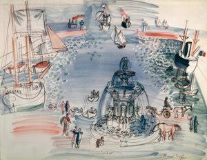 Homenaje a Claude Lorrain de Raoul Dufy