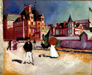 Trouville Pintura de Raoul Dufy (1877-1953) 1907 Colección particular de Raoul Dufy