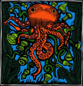 Zoología / Vida marina / Pulpo de Raoul Dufy