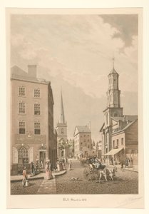 Wall Street en 1820 de Raoul Varin
