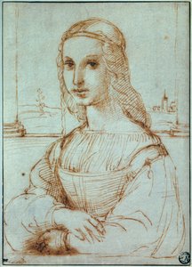 Retrato de Dama Florentina de Raphael