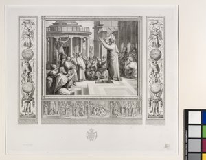 San Pablo predica en el Areópago de Raphael (1483 1520) (after)