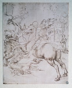 San Jorge y el Dragón de Raphael