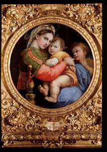La Madonna de la Silla de Raphael