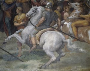 El encuentro de León Magno y Atila de Raphael (1483 1520)