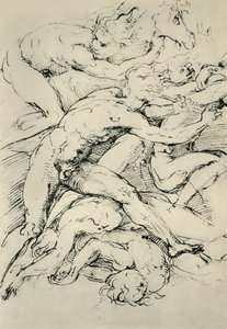 Escena de batalla, principios del siglo XVI, 1943 de Raffaello Sanzio Raphael