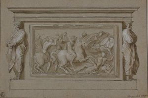 Proyecto de monumento funerario al marqués Francesco Gonzaga de Raphael