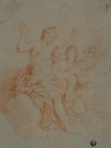 Psique presentando la ampolla de agua a Venus de Raphael
