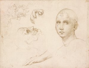 Estudios para la Trinidad de San Severo de Raphael