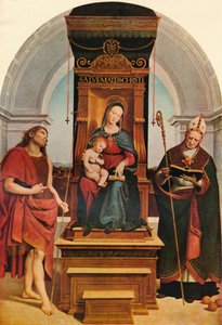 La Madonna Ansidei, 1505, 1911 de Raffaello Sanzio Raphael