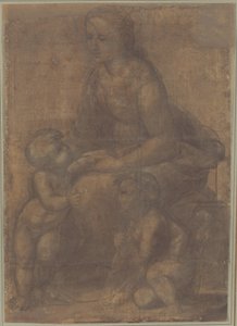 La Virgen y el Niño con San Juan Bautista de Raphael