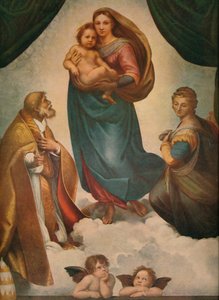 La Madonna Sixtina, 1512, 1911 de Raffaello Sanzio Raphael