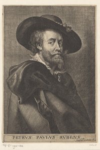 Retrato de Peter Paul Rubens Peter Paul Rubens (título sobre el objeto)