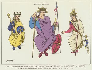 Carlos el Calvo y el emperador Lotario