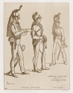 Dragones Ingleses, 1814-15 de Raphael Jacquemin