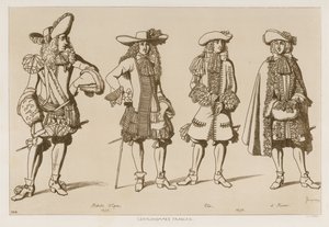 Caballeros franceses del siglo XVII de Raphael Jacquemin